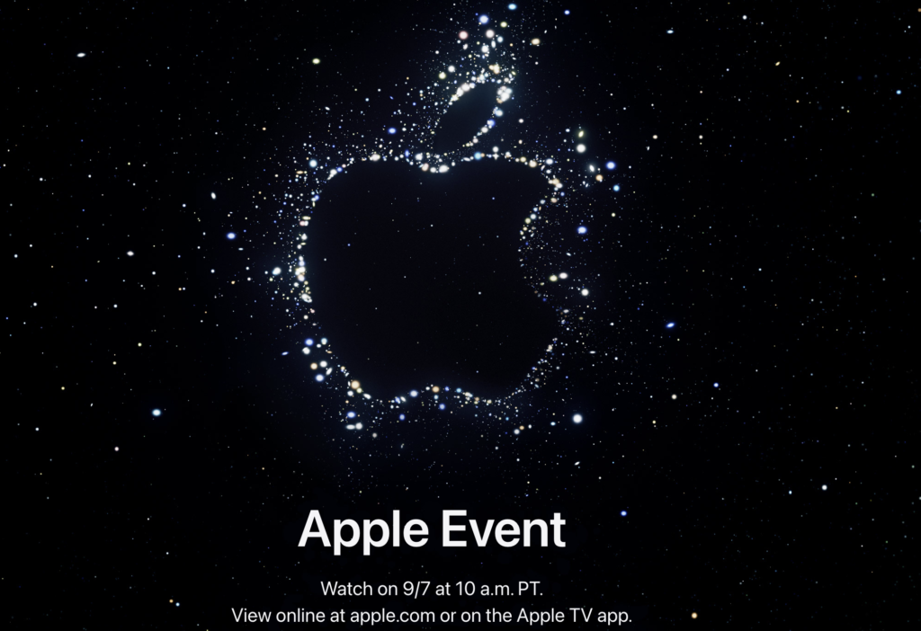 Apple Far Out Event Invite